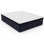 Diamond Hughes King Size Latex Hybrid Mattress with Euro-Top 14.5 Inch Medium Feel