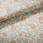 9 Piece Cotton Percale Comforter Set Coral Queen