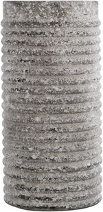 Polopina Gray Textured Cylindrical Decor - Clearance