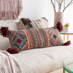 Lenorah Pink&White Textured Throw Pillow - Clearance