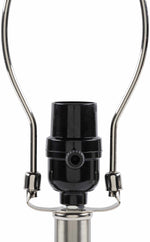Enetai Glass White Table Lamp