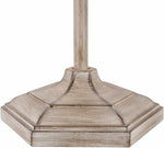 Esmeralda Resin Gray & Beige Floor Lamp