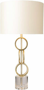Zell Gold Crystal Table Lamp - Clearance
