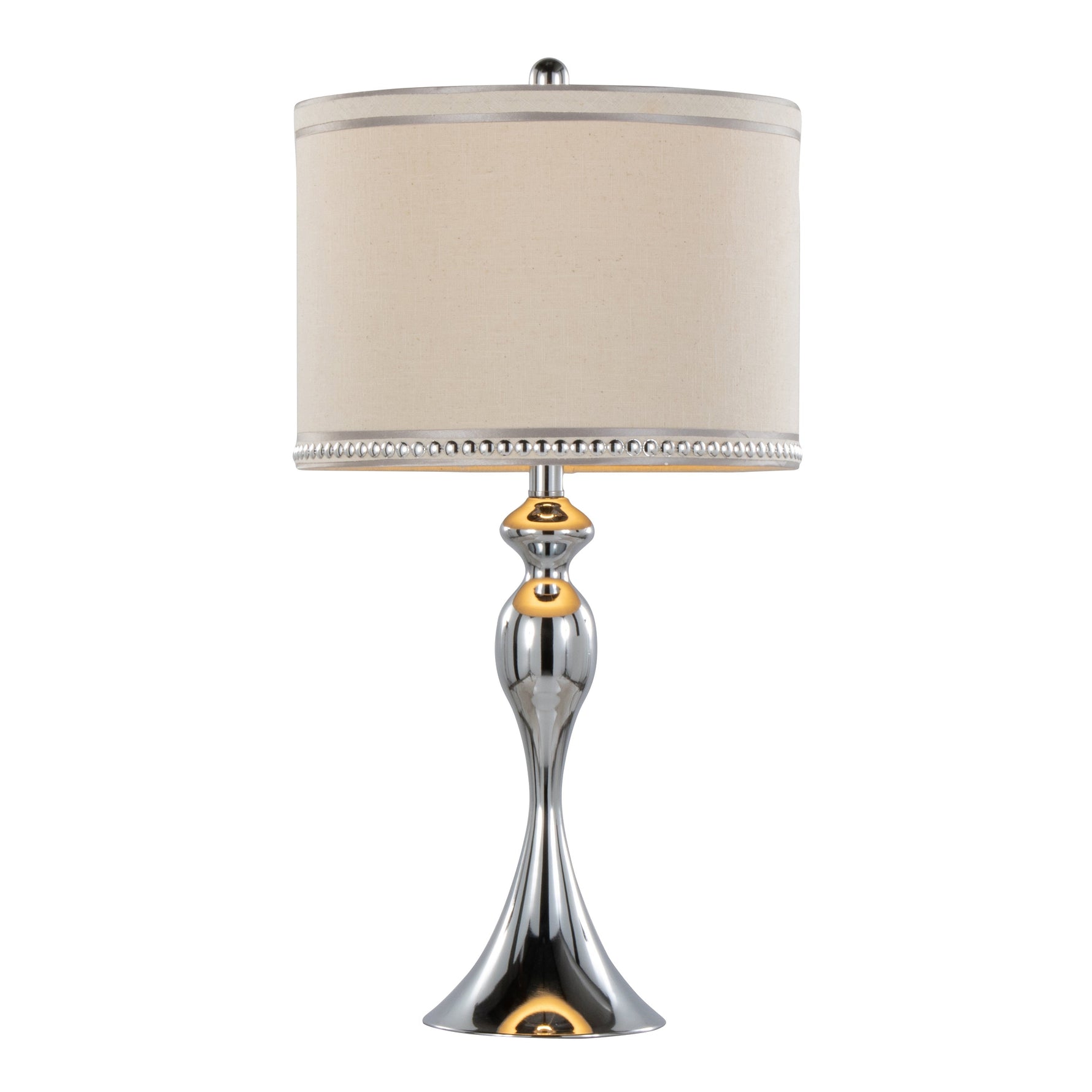 Ashland 27" Contemporary Metal Table Lamp - Set of 2