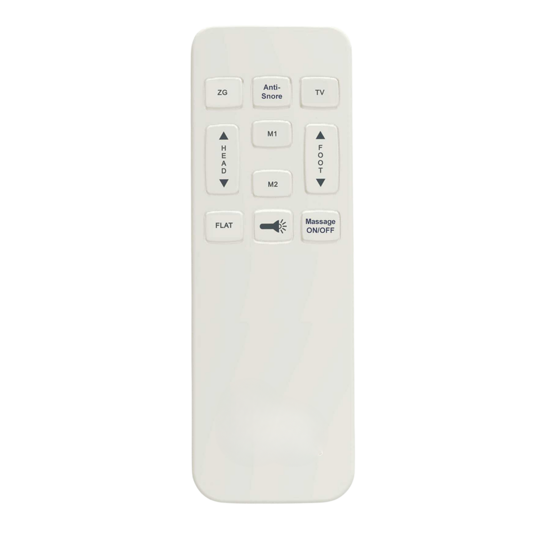 Twin XL Adjustable Bed Base with Massage and Position Adjustments