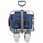 Beach Wagon with Big Wheels for Sand 500lbs Capacity