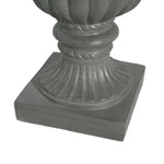 Outdoor Garden Urn Planter, Gray