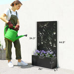 Stylish Plant Bed, Freestanding or Wall Mounted Plant Bed