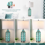 Cottage Nautical Accent Table Lamp Set of 2