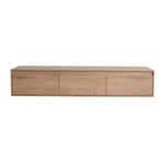 Modern Minimalist Bathroom Cabinet With Soft Close Drawers And Floating Mounting Design