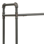 Itzel Antique Bookshelf - Gray / Oak