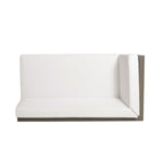 Brava X-Back 4-Piece White Outdoor Sofa Set