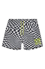 WeSC Men's Zack Warp All Over Print Shorts - Black