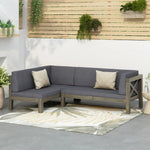 Brava X Back Corner Bench