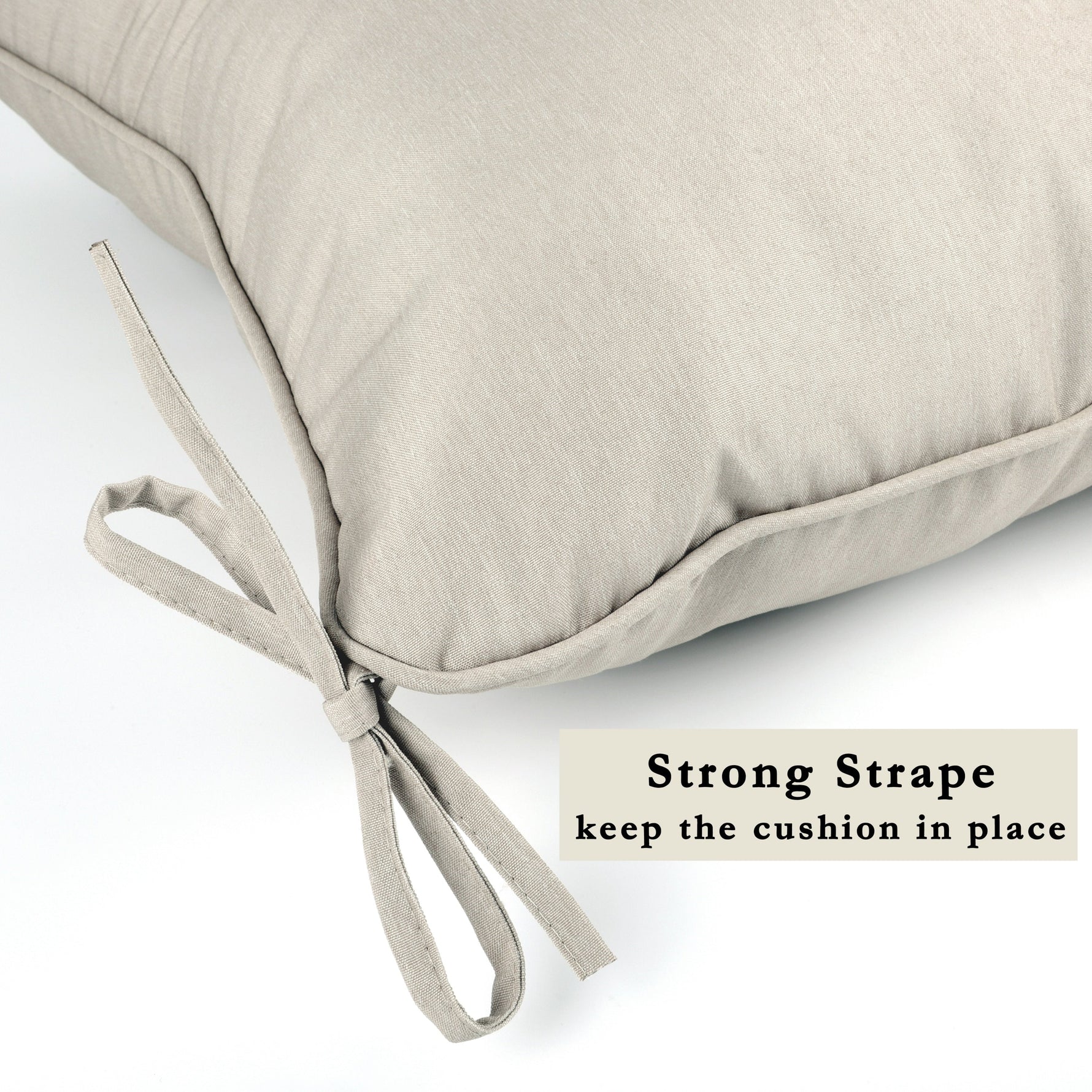 Outdoor Deep Seat Cushions for Patio Furniture Waterproof Set