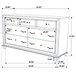 Randall White 5-Piece Queen Bedroom Set