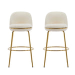 Rio Claro Indoor Upholstered Barstool Set of 2
