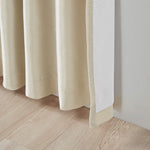 Twist Tab Total Blackout Window Curtain Panel Champagne 50x95