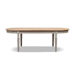 Colette 94' Reclaimed Wood Oval Dining Table