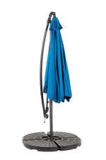 10ft Offset Hanging Market Patio Umbrella with Easy Tilt Adjustment