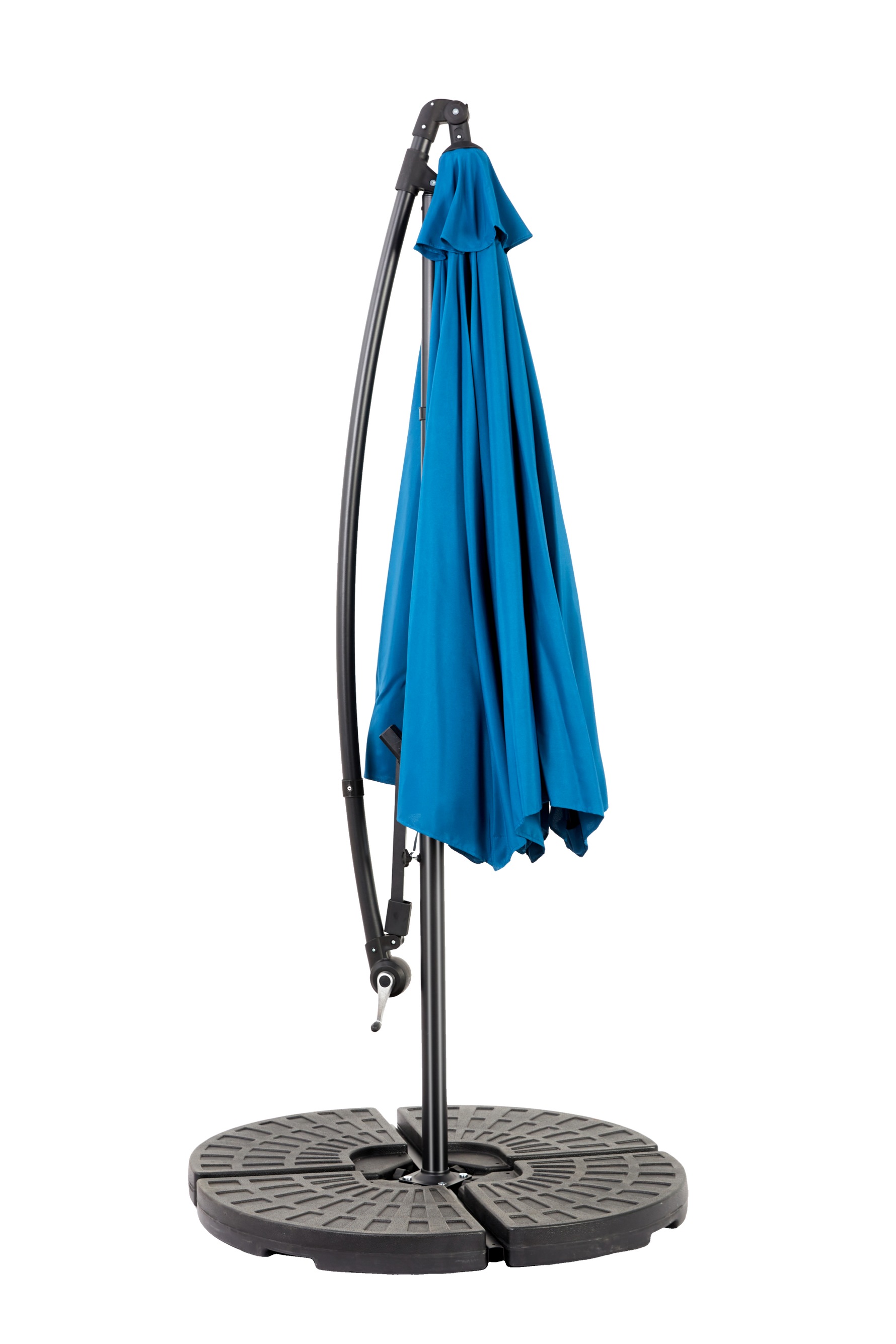 10ft Offset Hanging Market Patio Umbrella with Easy Tilt Adjustment