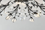 15-Light Chandelier Crystal Ceiling Lamp