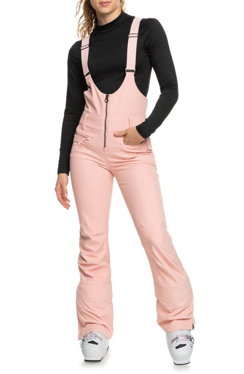 Roxy Summit Snow Bib Pants - Mellow Rose