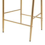 Fabric Counter Height Bar Stools (Set of 2)