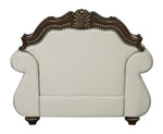 Pierce Chair With Pillow - Beige / Cherry
