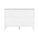 Storage Cabinet 3 Doors Stylish Style White