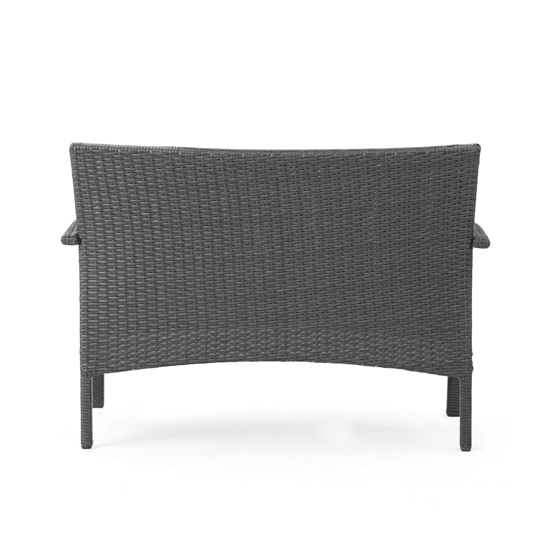 Cordoba KD Wicker 4 Piece Chat Set