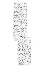 Cristina Martinez Dot Table Runner in Ivory Black