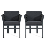 Outdoor Dining Chair, All-Weather Patio Seating For Backyard (Set of 2)