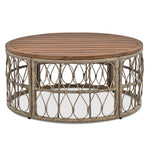 Bohemia-Inspired 4-Person Outdoor Seating Group With Removable Cushions