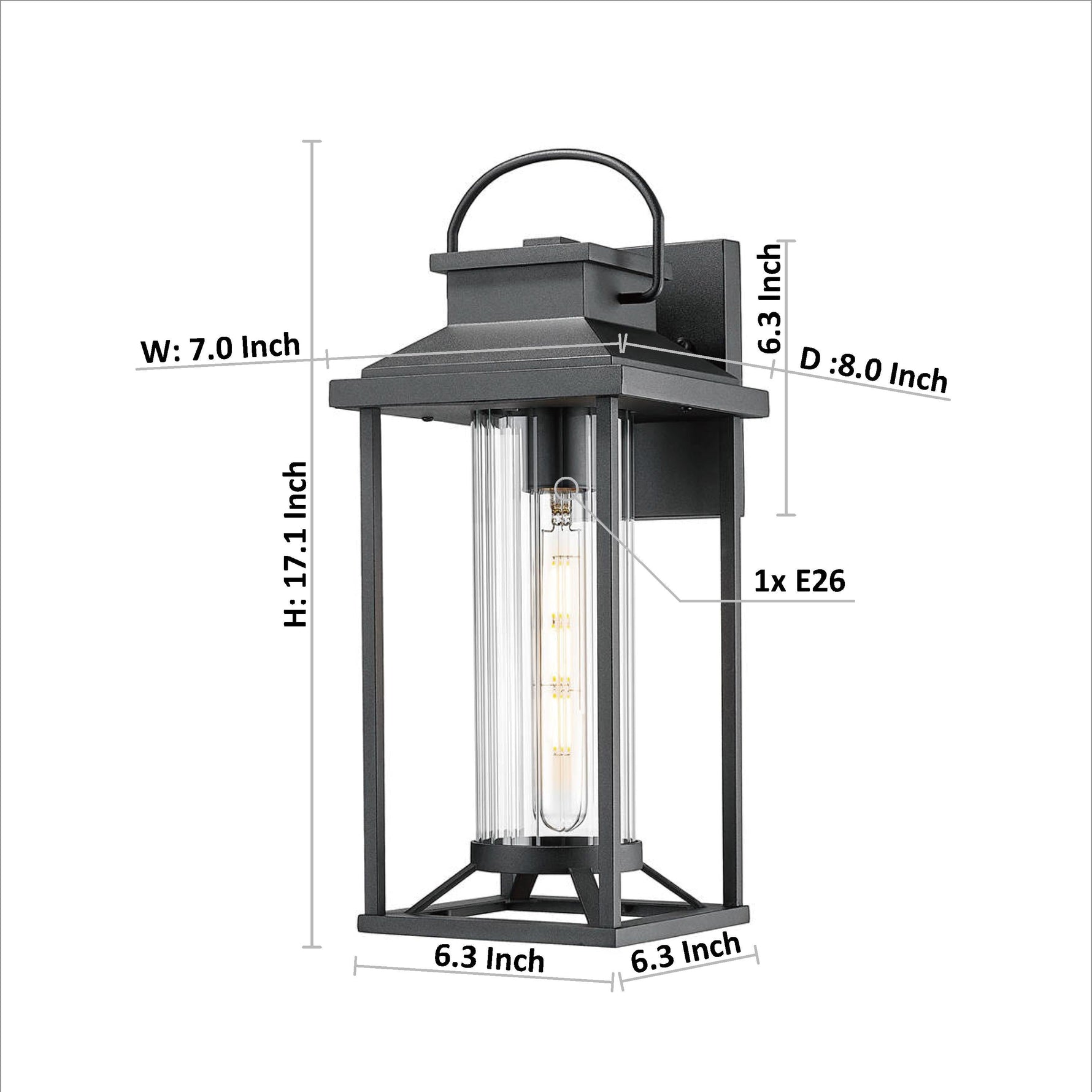 Outdoor Porch Lights Textured Black Exterior Lighting Fixtures Wall Mount