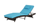 Outdoor Wicker Reclining Chair Set of 2