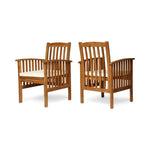 Casa Acacia Dining Chair Set With Cushions
