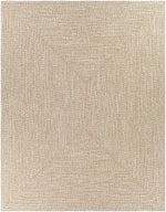 Cream Braided Faux Jute Outdoor Rug
