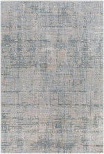 Fallin Gray Thick Luxe Abstract Striped Rug