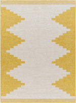 Djugun Yellow Outdoor Rug - Clearance