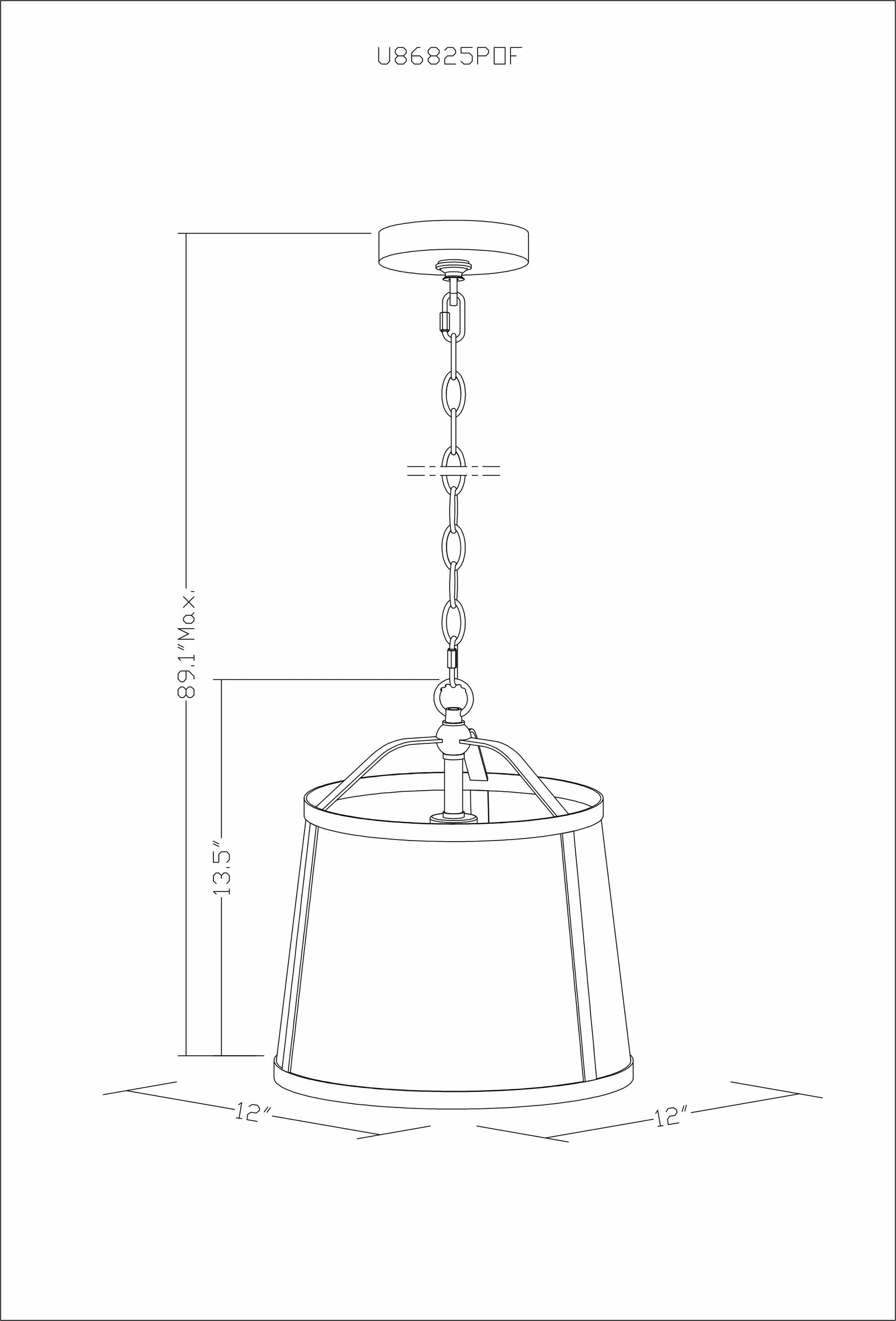 Gabi Ceiling Light - Clearance