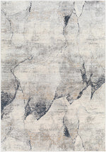 Gasquet Gray Marble Textured Luxe Rug