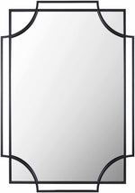 Golasecca Black Frame Mirror - Clearance