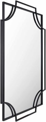 Golasecca Black Frame Mirror - Clearance