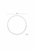 Guindarohan Gold Frame Round Mirror