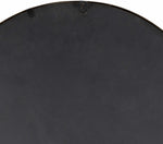 Guindarohan Gold Frame Round Mirror