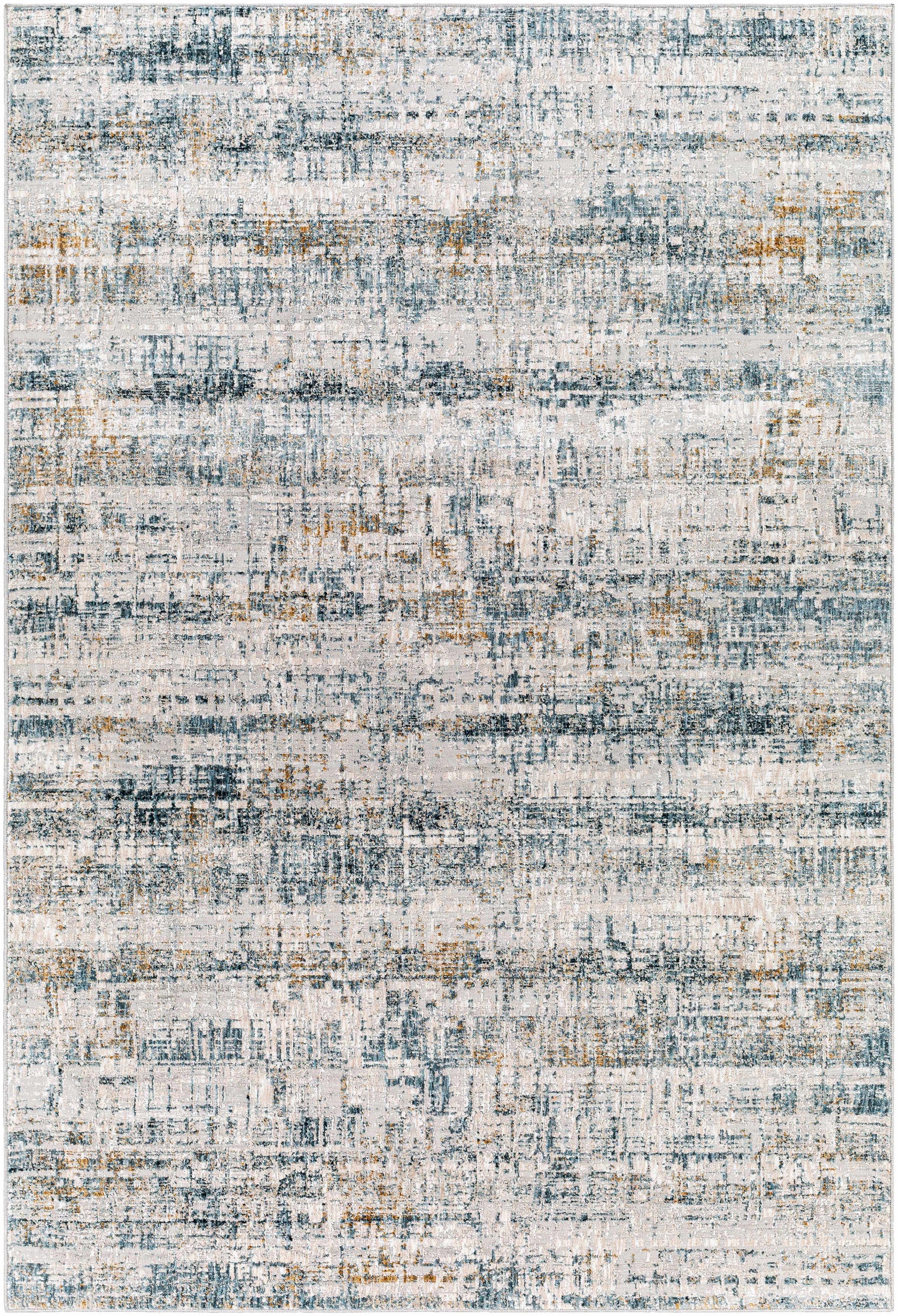 Hughesdale Distorted Lines Luxe Area Rug