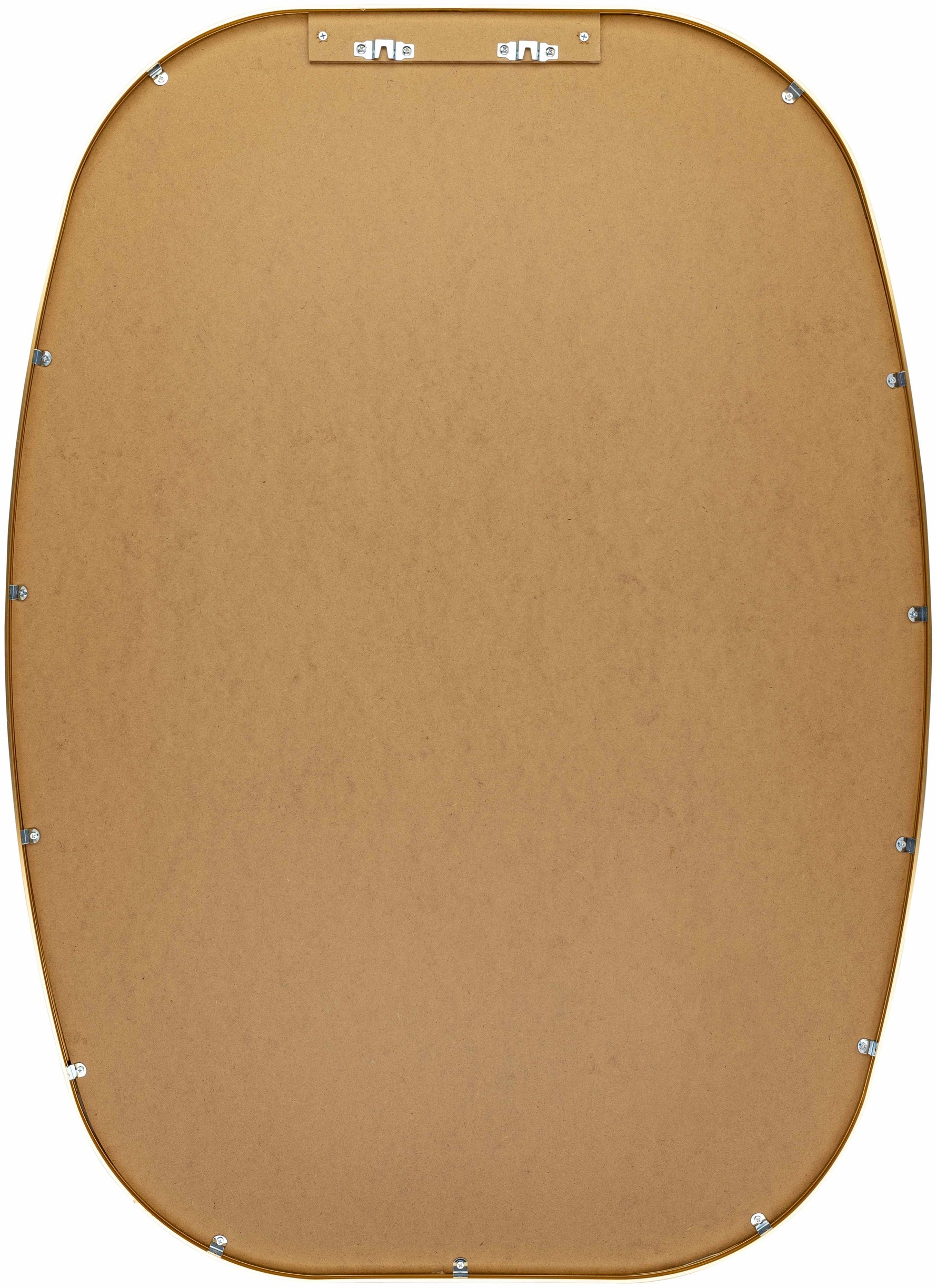 Kopparberg Gold Frame Round Mirror
