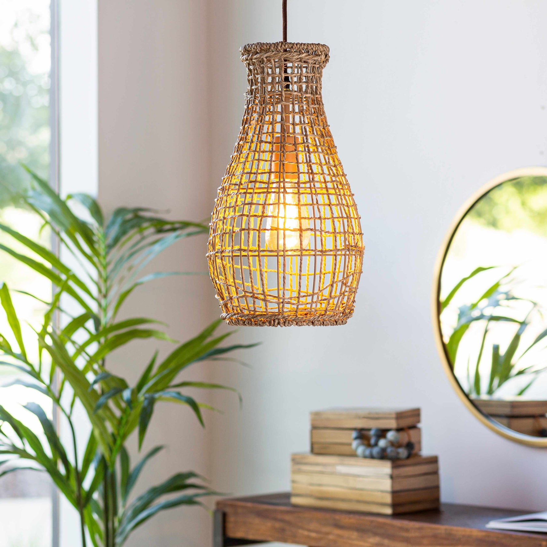 Kealakekua Black Metal Ceiling Lighting - Clearance