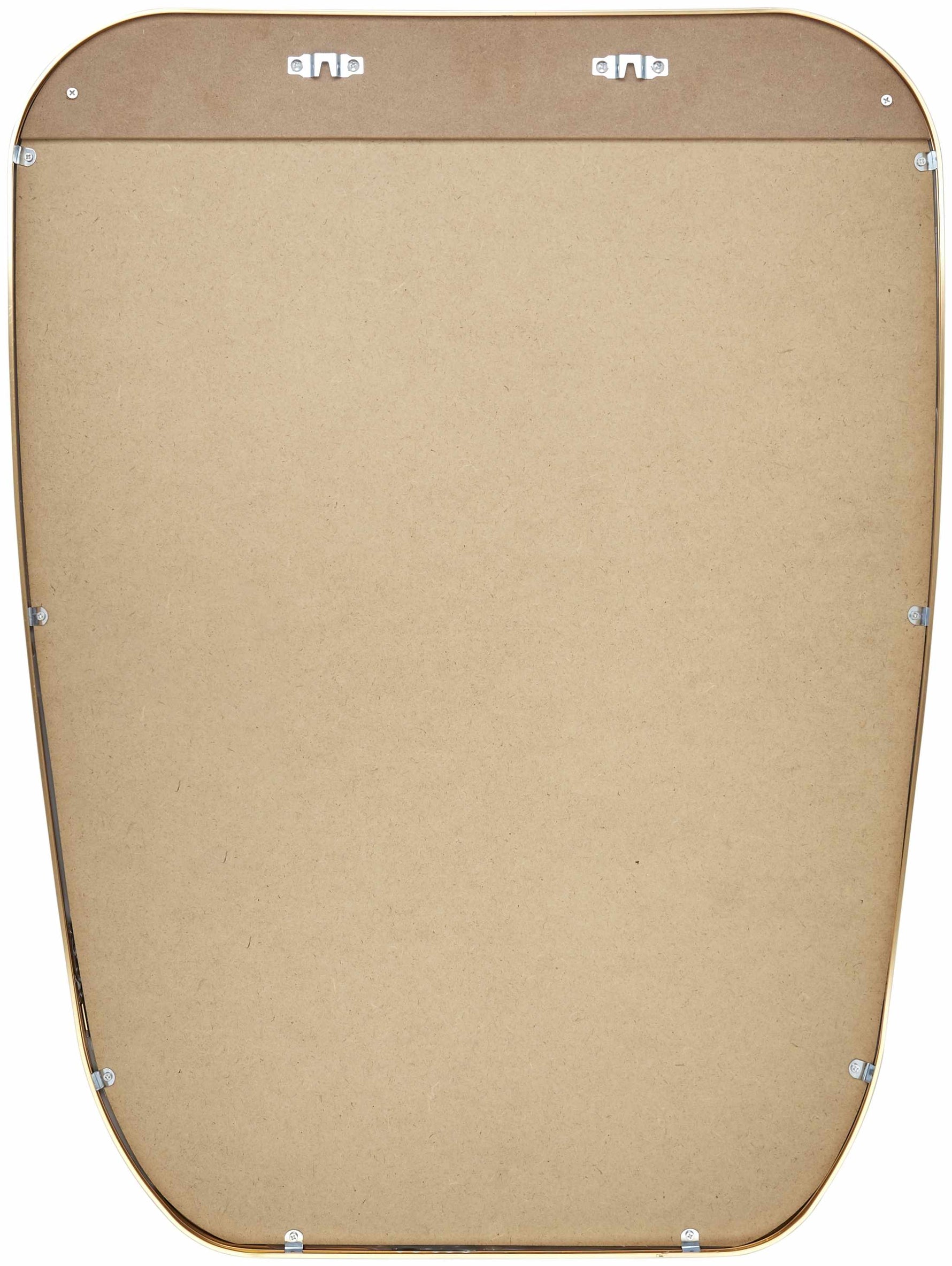 Orbassano Gold Frame Round Mirror - Clearance